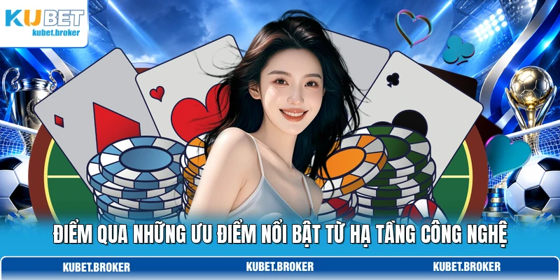 Điểm qua những ưu điểm nổi bật từ hạ tầng công nghệ Điểm qua những ưu điểm nổi bật từ hạ tầng công nghệ